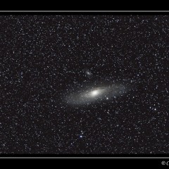 Galaxie d’Andromède (M31) – © Christophe Gervier