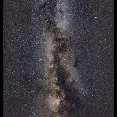 Perséide et Voie Lactée – © Julien Fabre